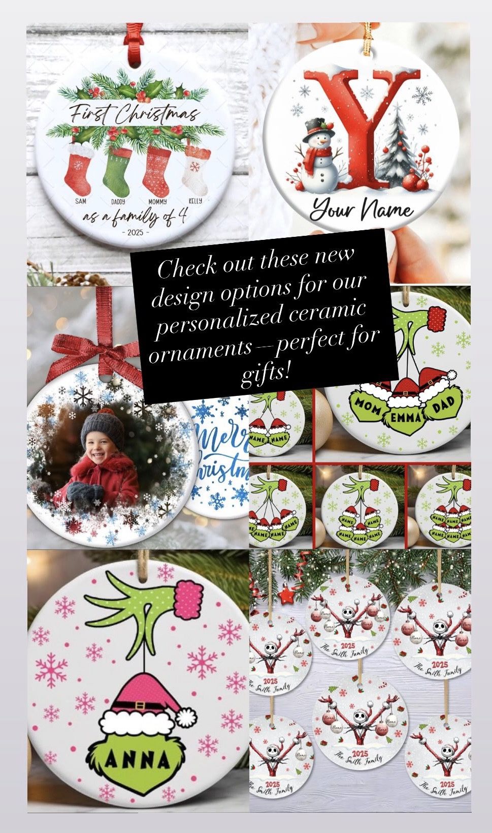 Personalized Christmas Ornament