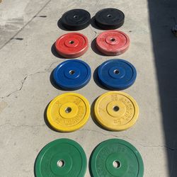 Olympic Bumper Weight Plates 