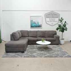 🛋️Gray L shaped Sectional Sofa(Delivery Available!! )
