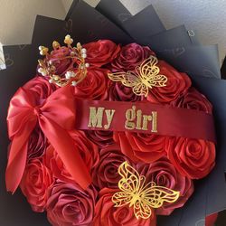Flower bouquets/ valentines bouquet/ valentines gift/ bouquet
