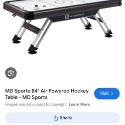 MD Sports 84” Air Hockey Table 