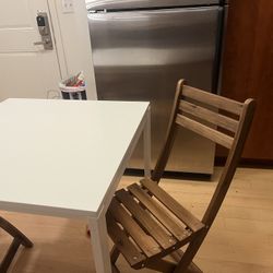 Dining Table With Two Chairs