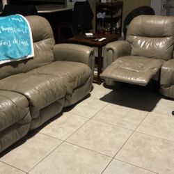 Reclining Sofa N Love Seat