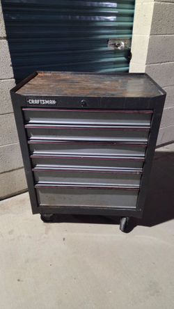 Craftsman Rollaway Toolbox Vintage Made In USA