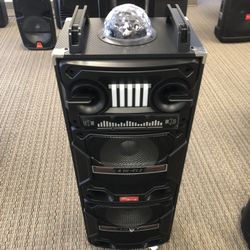4,000 Watt Rechargeable Bluetooth Speaker/aux/fm/USB And SD Port/microphone For Karaoke/brand New!!