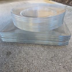 Glass Dessert & Appitizer Plates