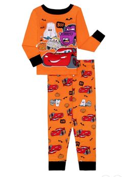 Disney Cars Halloween Kids Pajama Set
