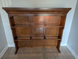 Solid Wood Lighted Display Cabinet/ Pantry - OBO