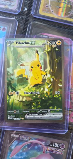 Pikachu Ex  Ascended Heros  276/217  Holo Full Art HP200 🔥