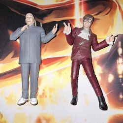 1999 MCFARLANE TOYS AUSTIN POWERS LOT OF 2 ACTION FIGURES TOY...USED...ADULT OWNED AND KEPT IN A SMOKE FREE HOME...$20 FOR BOTH...