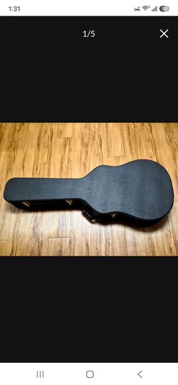 Road Runner Deluxe Wood Dreadnought Acoustic Guitar Case RRDWA