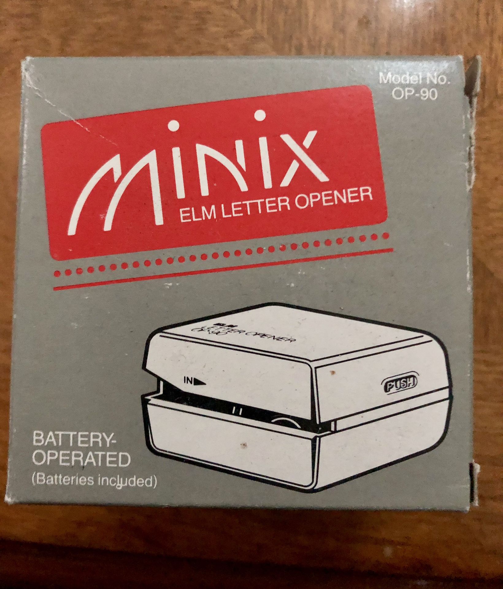Minix Elm Letter Opener OP-90