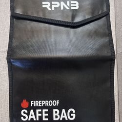Fireproof Safe Bag 15" x 8"