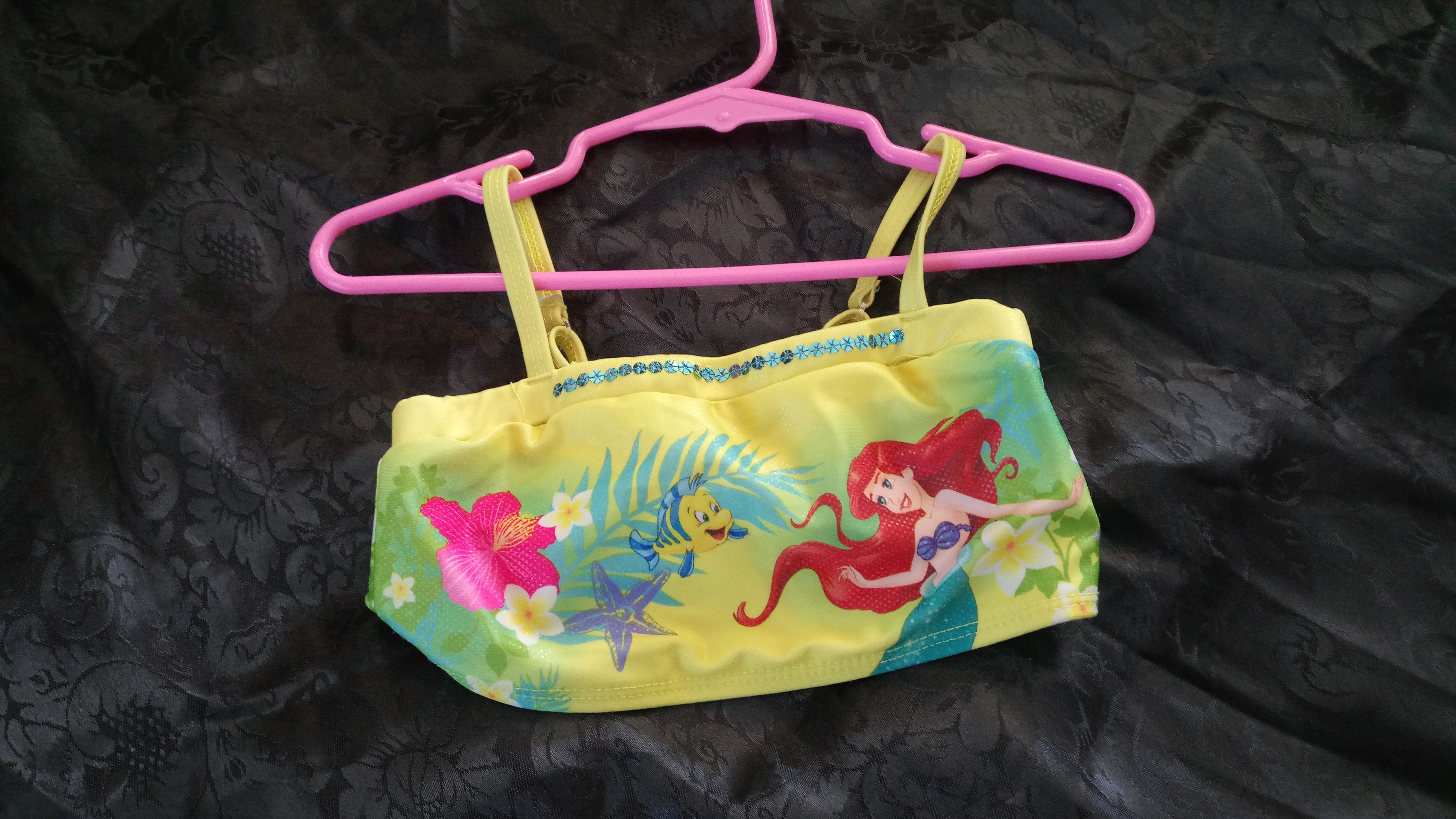 DISNEY ARIEL MERMAID BIKINI TOP