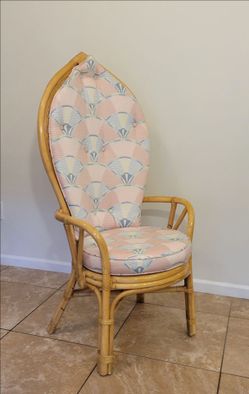 Vintage 1970's bamboo chair