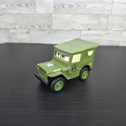 2007 Disney Pixar Cars Mattel Shake N Go Sarge Military Truck Jeep