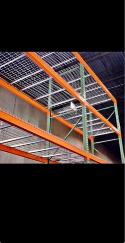 ‼️Industrial Pallet Racking System with Wire Decking‼️