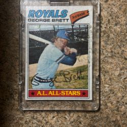 Greorge Brett Baseball Card 1978 Topps 