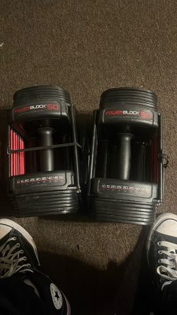 Powerblock 50 dumbbell set