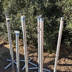 Rigid Pipe Stands Built Them For My Ground Mount Solar Done With  Them