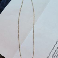 Nice Rope Chain  14k Gold 