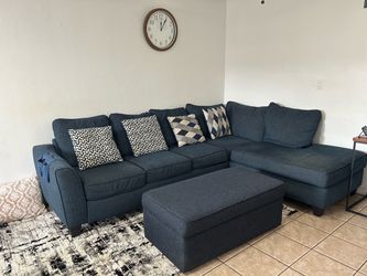 Sofa Set with center table Otoman style