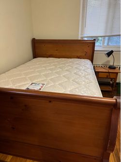 Entire Wood bedroom .