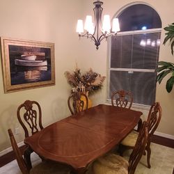 Rock Solid Mahogany Dining Set