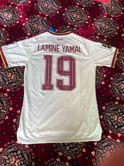 Spain Lamine Yamal #19 Soccer Jersey – Size M, L, XL– Brand New with Tags