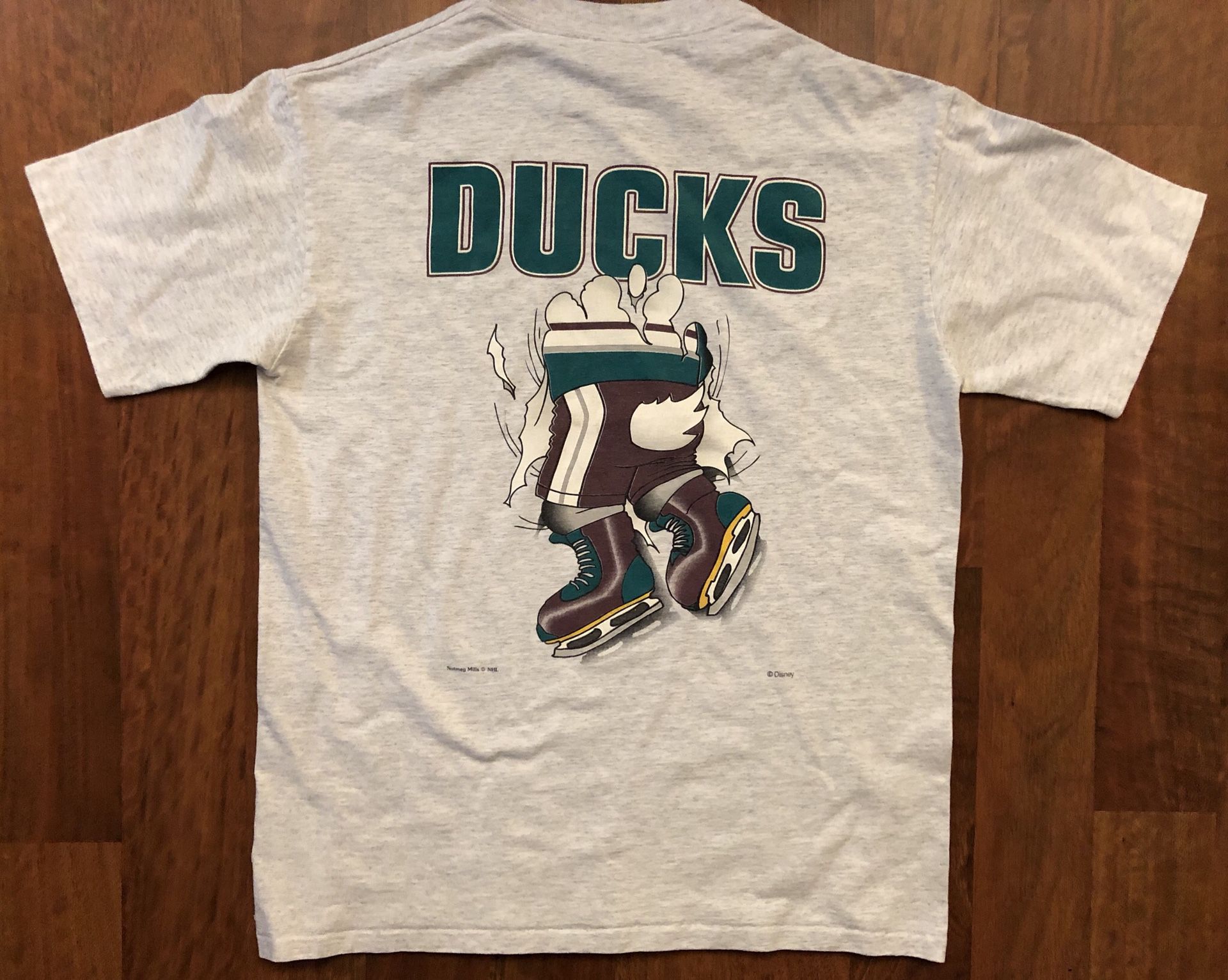Vintage NHL (Nutmeg) - Anaheim Mighty Ducks Breakout T-Shirt 1990s Medium –  Vintage Club Clothing