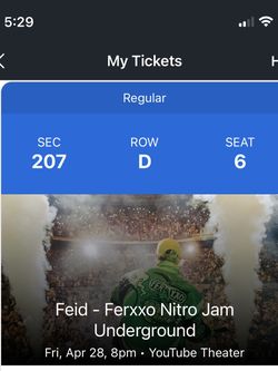 Feid (ferxxo) Concert
