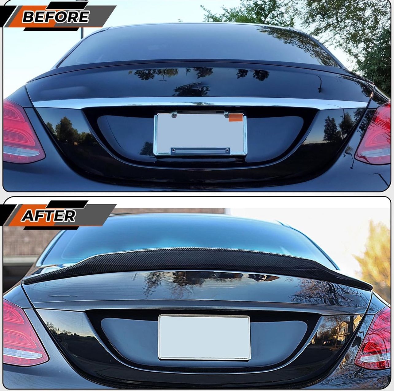 C Class Mercedes Rear Spoiler