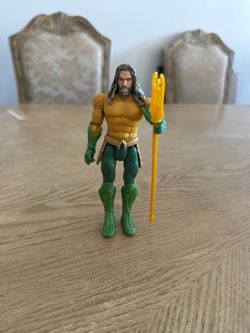 Aquaman Action Figure with Trident