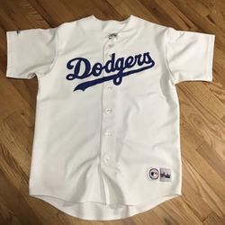 L.A DODGERS JERSEY MAJESTIC MADE IN USA MENS SIZE XLARGE 