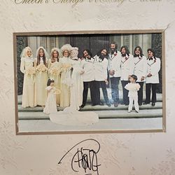 Autographed Cheech And Chong Wedding Album Vinyl Record Signed By Tommy Chong