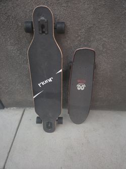 skateboards