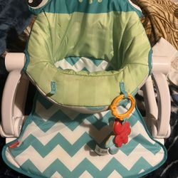Baby Swing And Chair Like New 