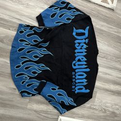 Disney Hades Spirit Flames Jersey Longsleeve Size L