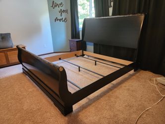 Ashley furniture king bed frame