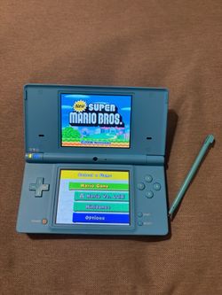 Nintendo DSi Blue Handheld Console Tested Working w/ Stylus - Read