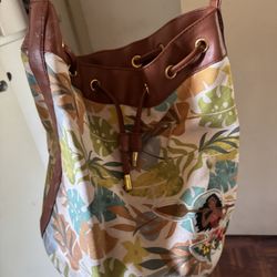 Disney Store Moana Canvas Bucket Bag