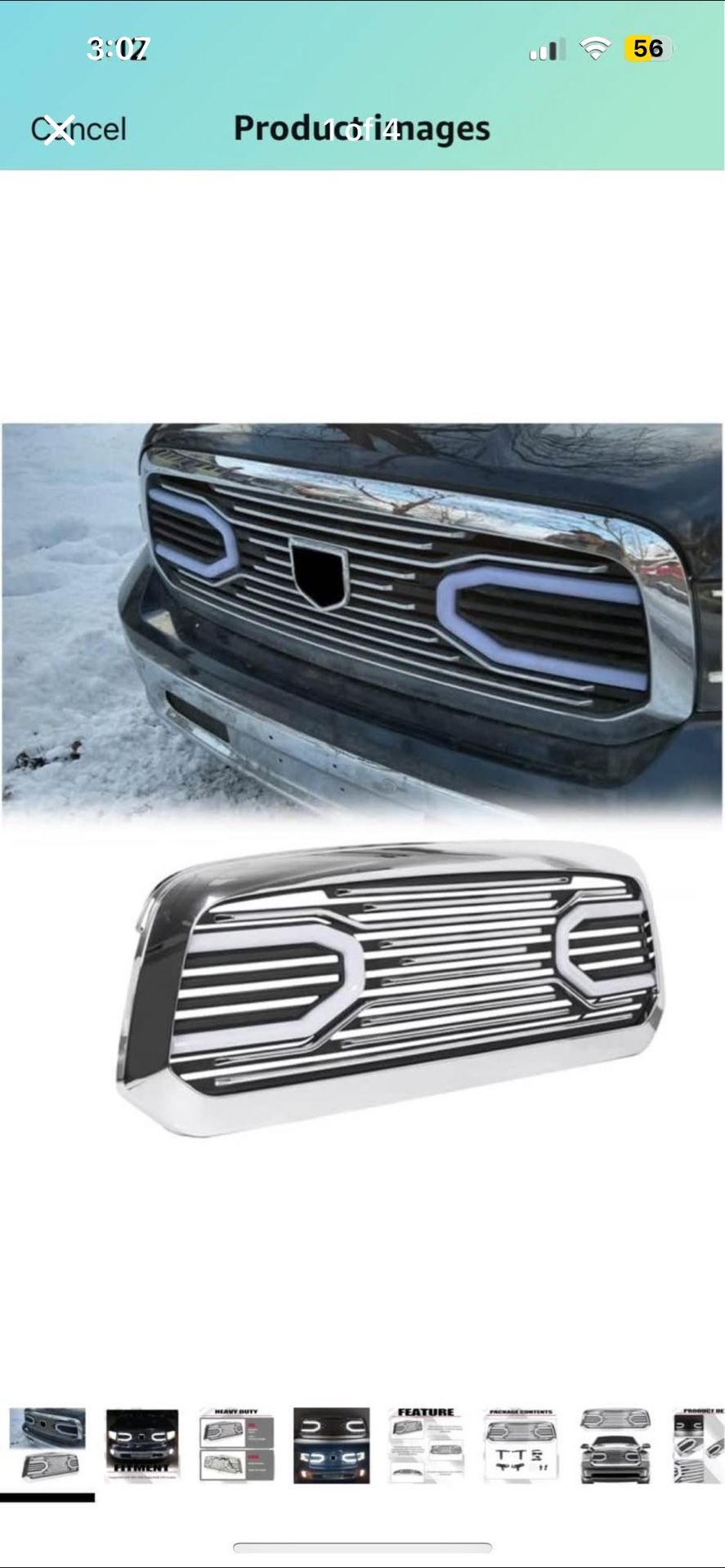 dodge ram grill