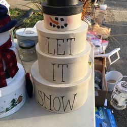 Christmas Stacking Boxes