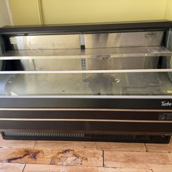 Turbo Air 75” Open Air Merchandiser – $2,500 – Works Great – 115V Plug & Play”