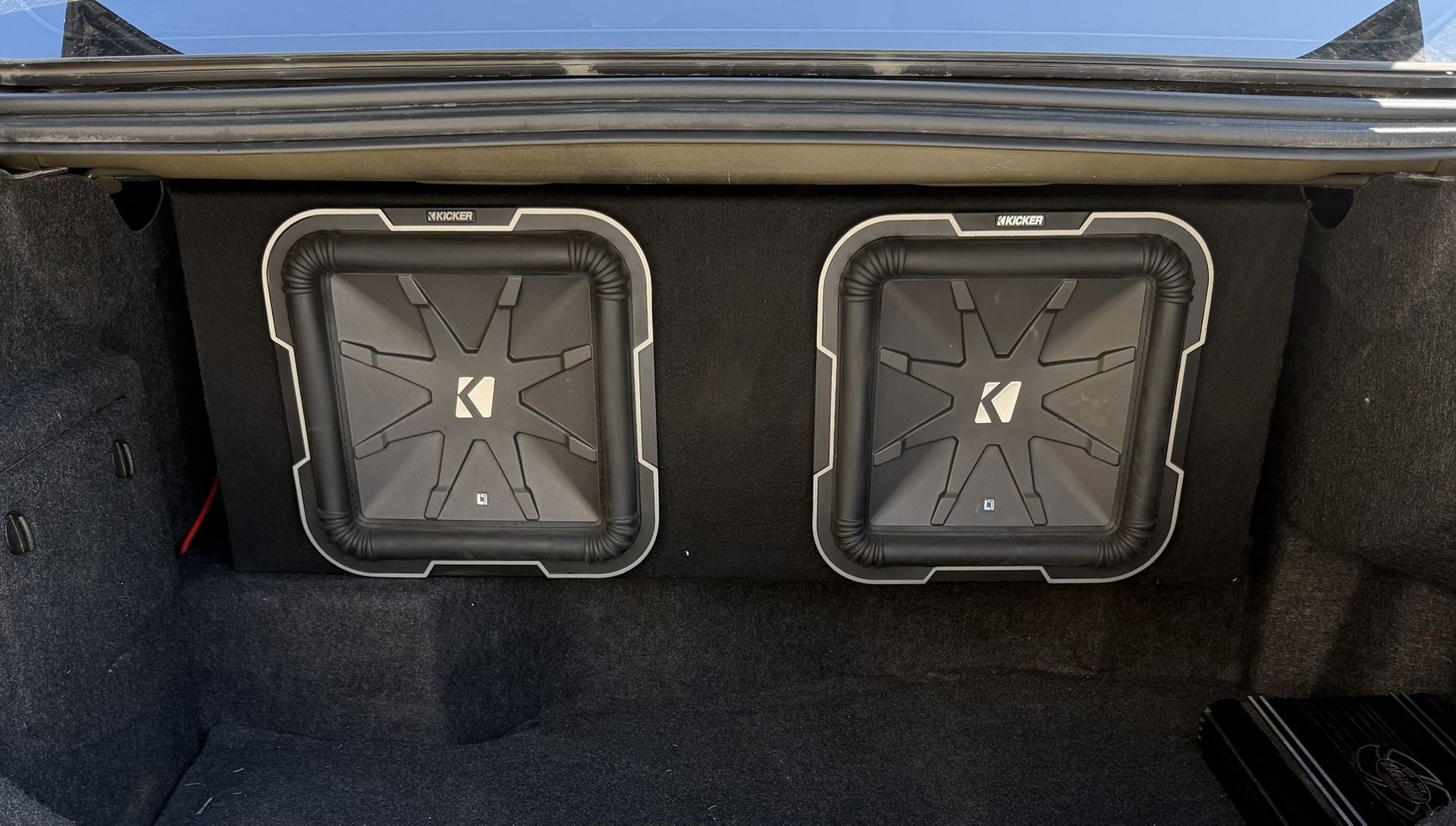 Two 12” Kicker L7 Comp Q
