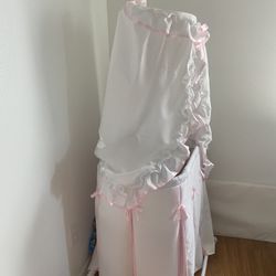 Brand New Baby Girl Bassinet 