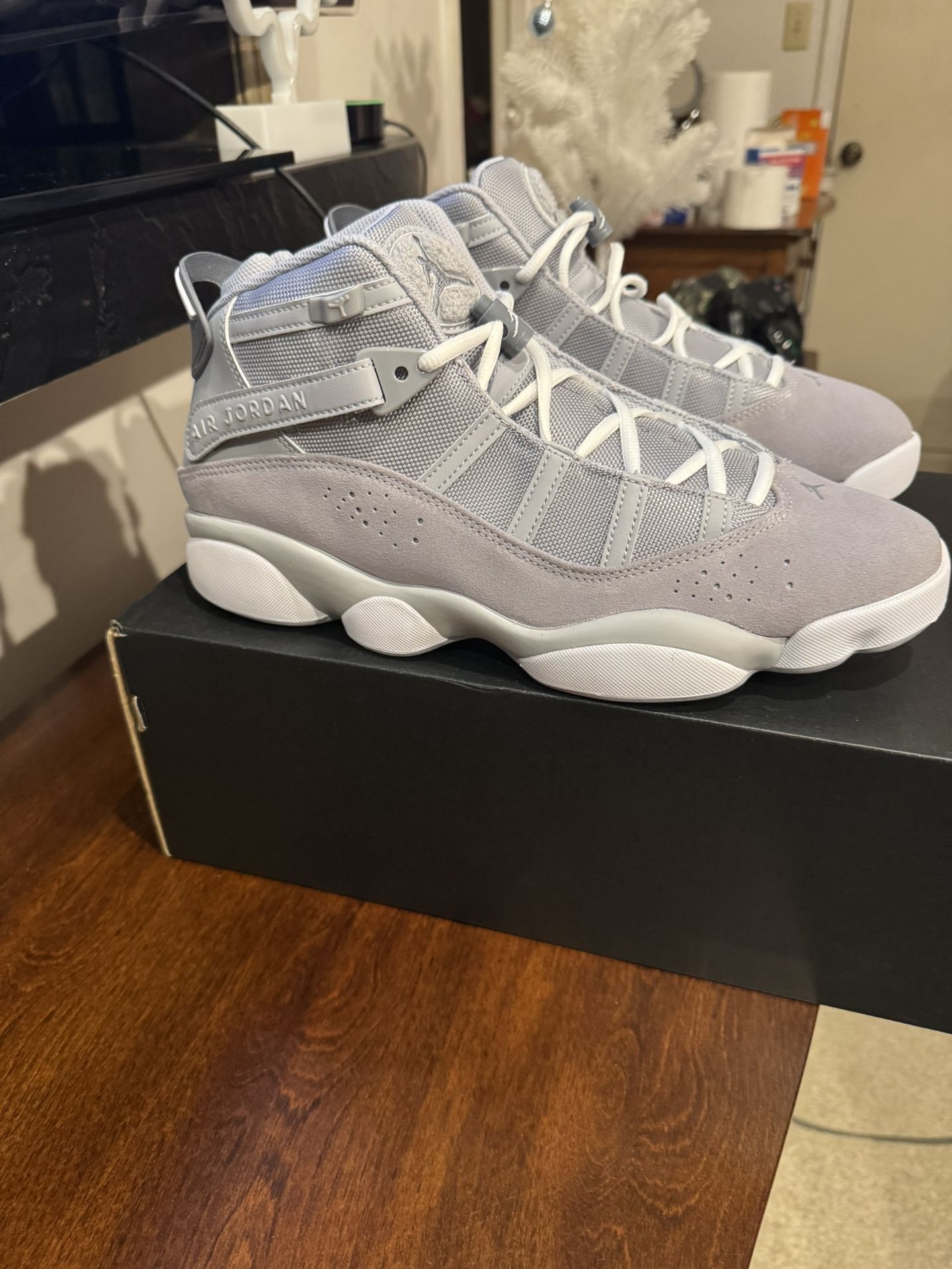 Jordan 6 Ringz Wolf Grey Brand New (DS) Never Worn W  display picture 1