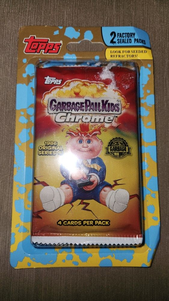 Garbage Pail Kids Series 4 Chrome 2pk
