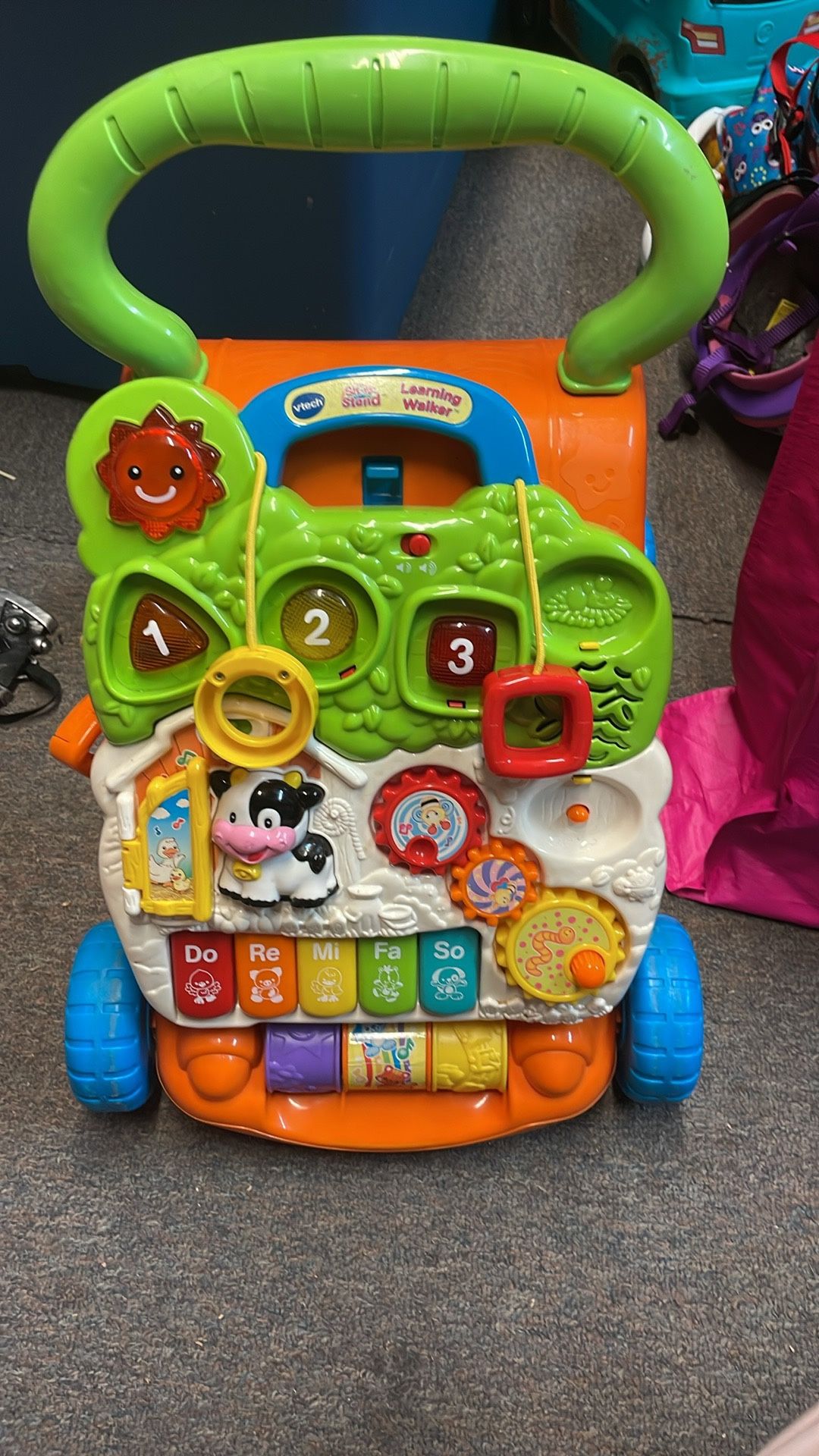 Vtech Sit And Stand Walking Toy  Missing Phone
