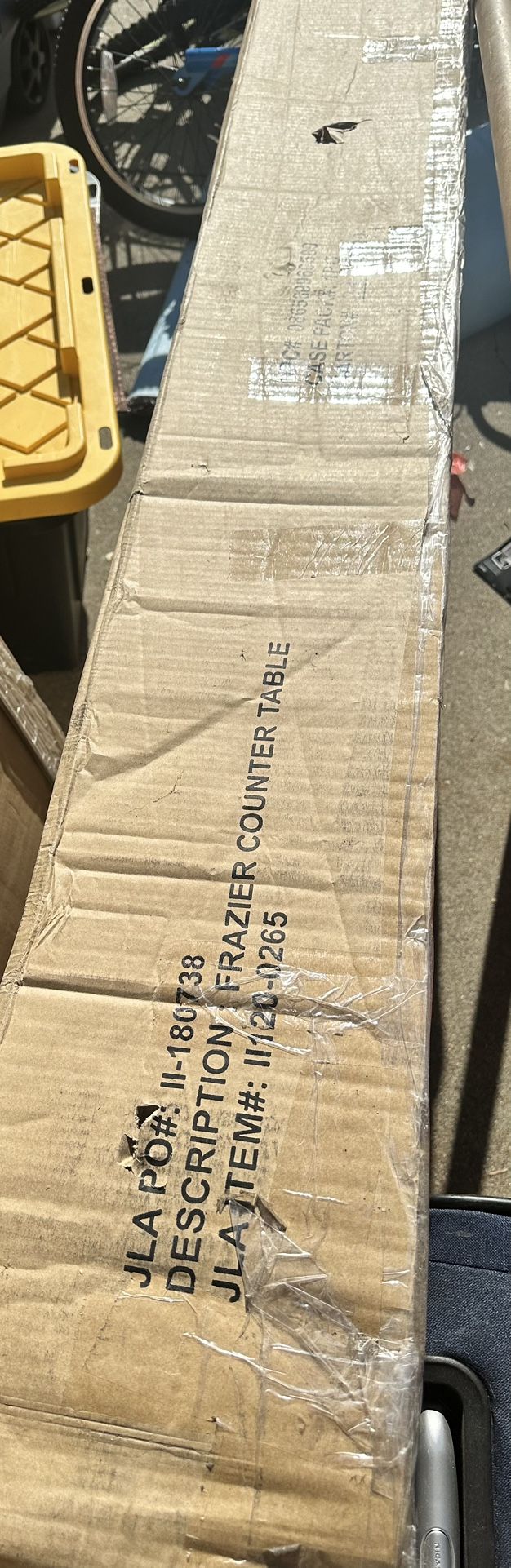 Frazier Counter Table – Brand New, Never Opened